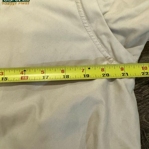 US Open Torrey Pines Jacket Mens S Beige Golf Pullover Windbreaker 2008 Vest - Picture 5 of 11